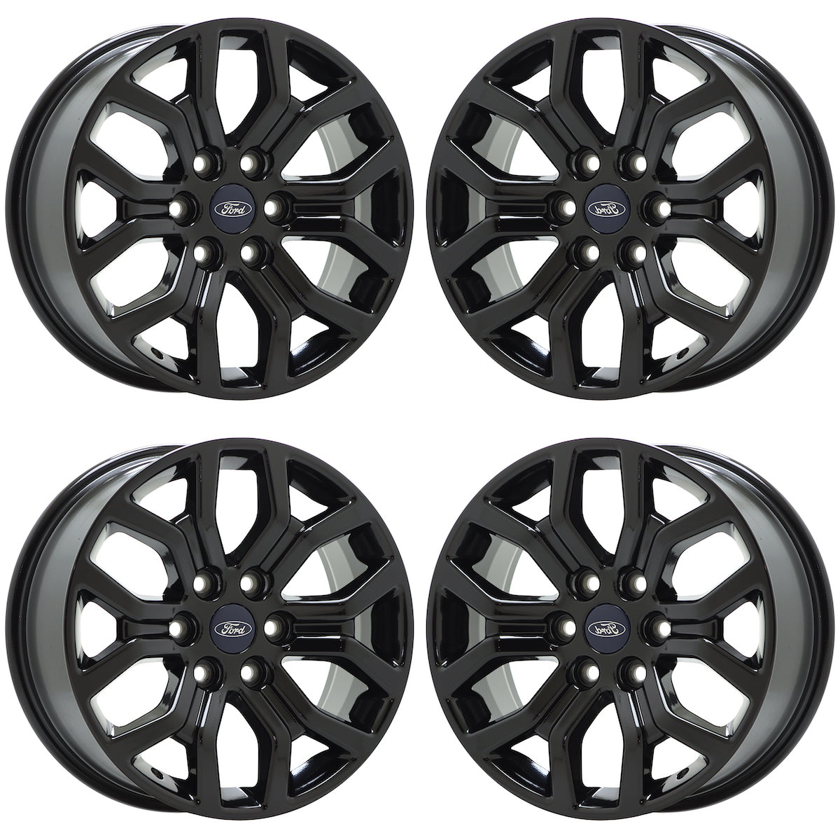 18" Ford F150 Truck Gloss Black wheels rims Factory OEM 025 EXCHANGE